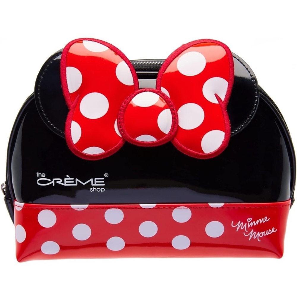 The Crème Shop x Minnie Mouse Limited Edition Cosmetic Travel Bag New with Tags